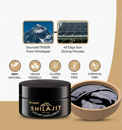Googeer Shilajit Natural Healthy (100g)