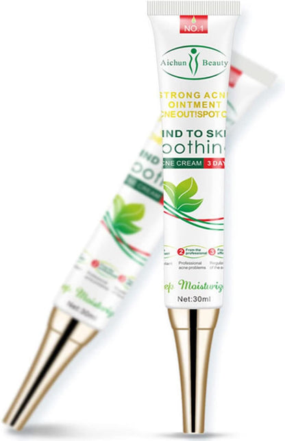 AICHUN BEAUTY Face Acne Cleaning Cream Skin Care Remove Repair Comedone Pimple Acne Face Acne Cream 30ml