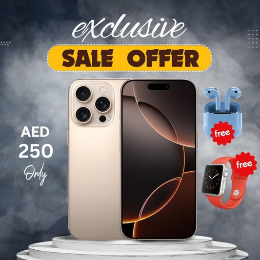 China iPhone 16 Pro Max – FREE Smartwatch & Earbuds | Limited Time Mega Deal!
