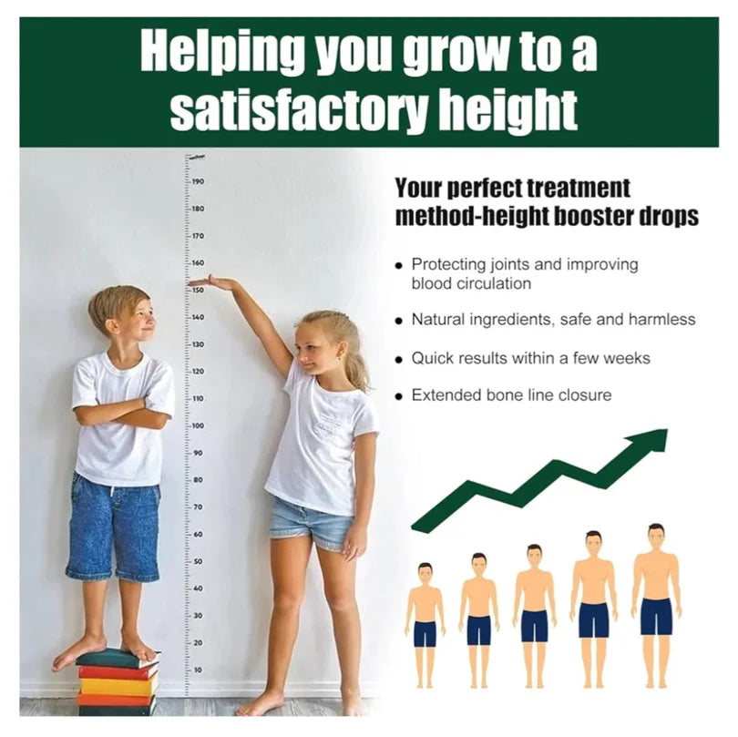 Height Booster Drops – Natural Growth Solution